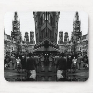 Vintage Germany Munich Frauenkirche Frauenplatz Mo Mouse Pad