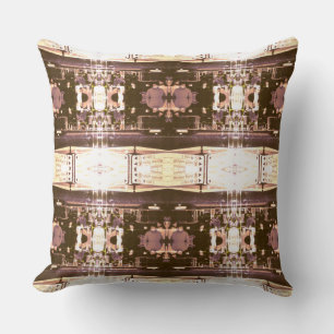 Vintage Germany Munich Station Marienplatz Cushion