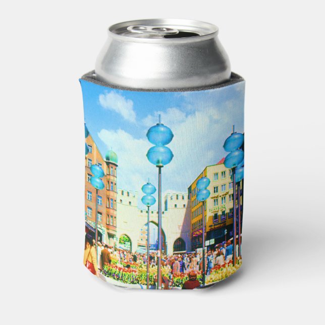 Vintage Germany Munich Towngate Karistor Can Cooler (Can Back)