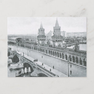 Vintage Germany, Oberbaumbrucke Postcard