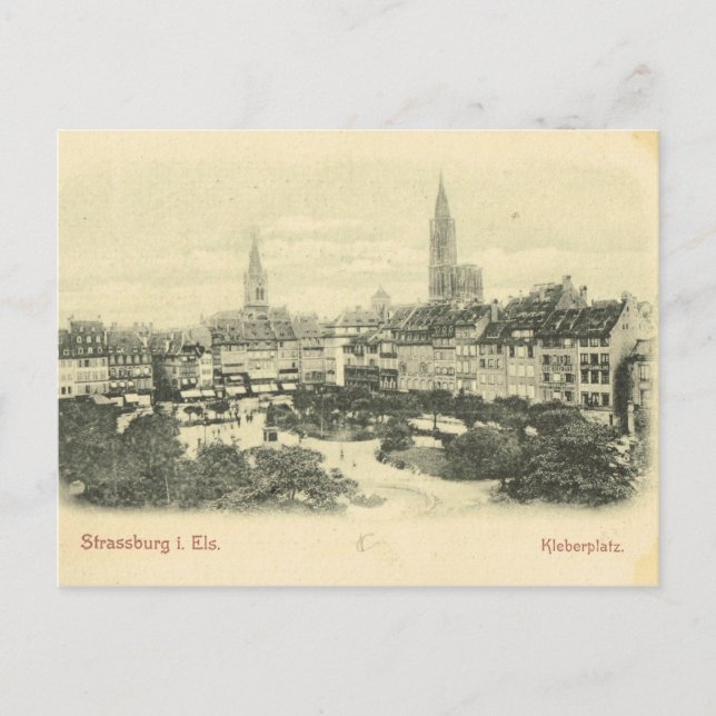 Vintage Germany, Strassburg Postcard (Front)