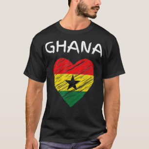 Vintage Ghana Flag T  for Men and Women  African P T-Shirt