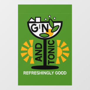 Vintage Gin And Tonic Art