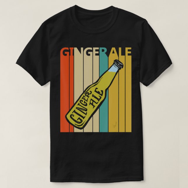 Vintage Ginger Ale  T-Shirt (Design Front)