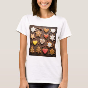 Vintage Gingerbread Cookie Collection  T-Shirt