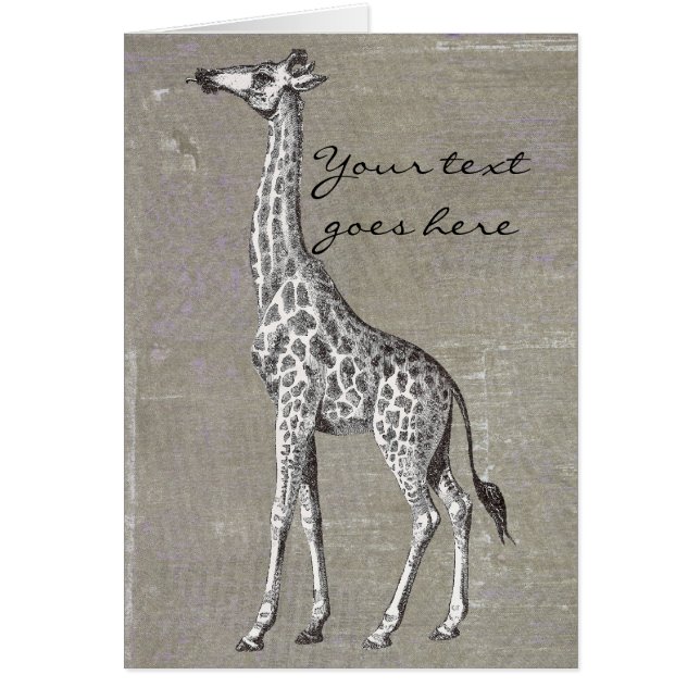 Vintage Giraffe (Front)