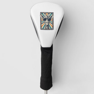 Vintage Giraffe Sunglasses Golf Head Cover