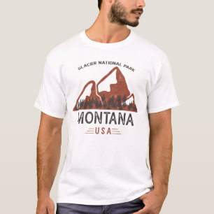 Vintage Glacier National Park T-Shirt