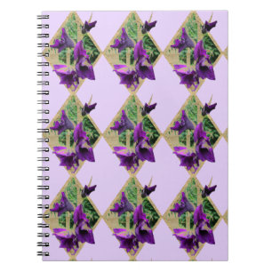 Vintage Gladiole Notebook