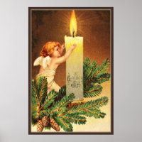 Vintage, Glaedelig, 1906 Norwegian postcard
