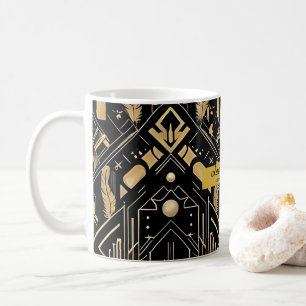 Vintage Glamour Art Deco Wedding Mug