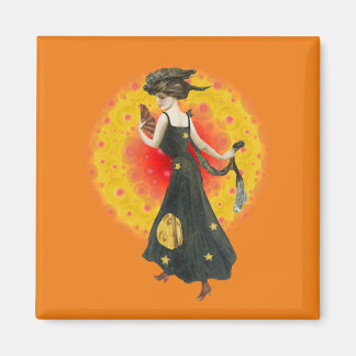 Vintage Glamour Girl Magnet
