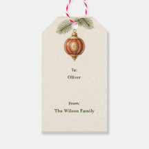 Vintage Glass Ornament Nostalgic Christmas Gift