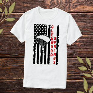Vintage Glenwood Springs Paragliding Skydiving T-Shirt