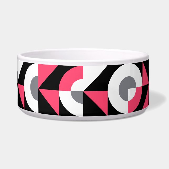 Vintage Glitch: Geometric Abstract Pattern (Front)