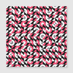 Vintage Glitch: Geometric Abstract Pattern