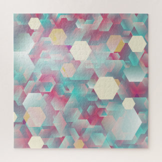 Vintage Glittering Confetti Background. Jigsaw Puzzle