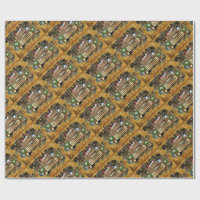 Vintage GMC Truck Frosty the Snowman Christmas Run