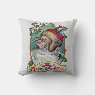 Vintage Gnome Christmas Cushion