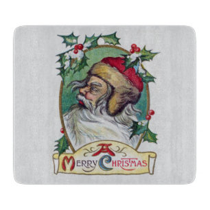 Vintage Gnome Christmas Cutting Board