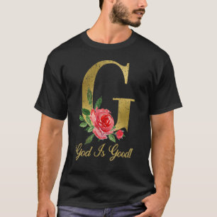 Vintage God Is Good Christian Quote T-Shirt