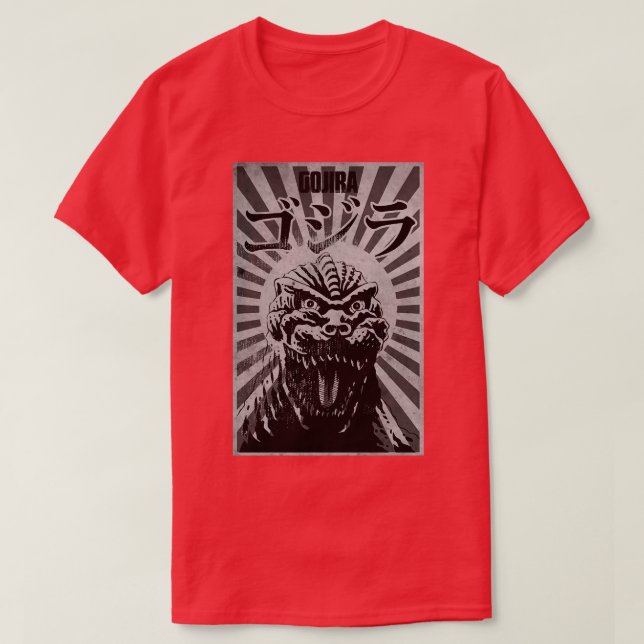 Vintage Gojira Propaganda T-Shirt (Design Front)