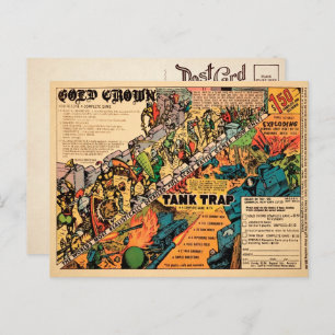 Vintage Gold Crown Toy Ad Postcard