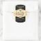 Vintage  gold honeybee  script honey jar label
