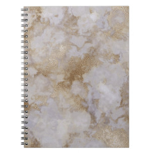 Vintage Gold Marble Notebook