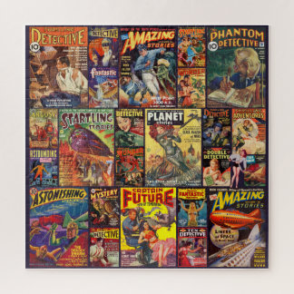 VINTAGE GOLDEN AGE MAGAZINES JIGSAW PUZZLE