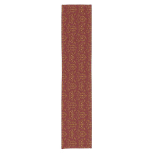 Vintage golden Ornaments I + your backgr. & ideas Short Table Runner