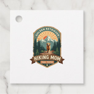 Vintage Golden Retriever Hiking Mum Trail Tested M Favour Tags