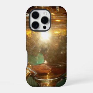 Vintage Golden Samovar Heirloom Tea Pot Art Prin iPhone Case