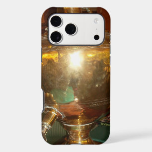 Vintage Golden Tea Pot Wall Art & Print