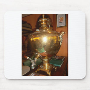 Vintage Golden Tea Pot Wall Art & Print Mouse Pad