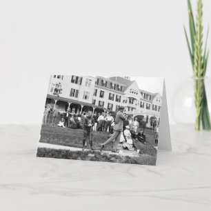 Vintage Golf, 1890s Card
