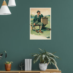 Vintage Golf - Art Print