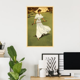 Vintage Golf - Art Print