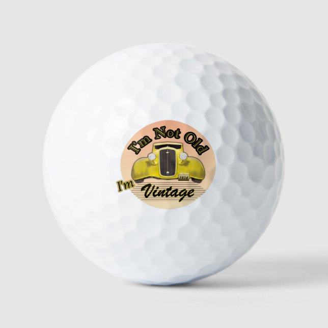 Vintage Golf Balls - Value Option (Front)