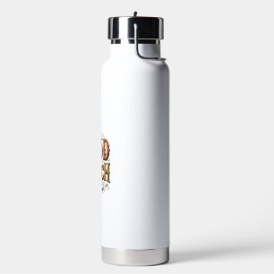 Vintage Good Witch Halloween Typography Design_1 Water Bottle