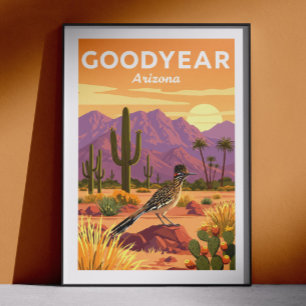 Vintage Goodyear Arizona Poster