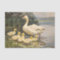 Vintage Goose and Goslings Painting Decoupage