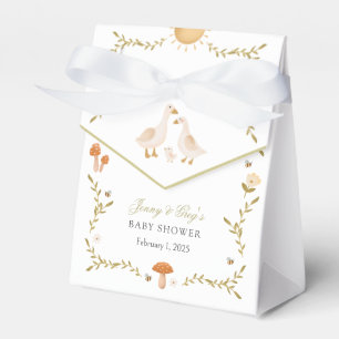 Vintage Goose Baby Shower  Favour Box