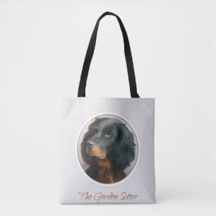 Vintage Gordon Setter Tote Bag
