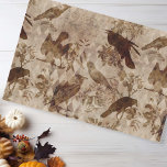 Vintage Goth Decoupage Crow Raven  Tissue Paper<br><div class="desc">This design was created though digital art.  It may be personalised in the area provided

Contact me at colorflowcreations@gmail.com if you with to have this design on another product.  

.   See more of my creations or follow me at www.facebook.com/colorflowcreations,  www.instagram.com/colorflowcreations,  www.twitter.com/colorflowart,  and www.pinterest.com/colorflowcreations.</div>