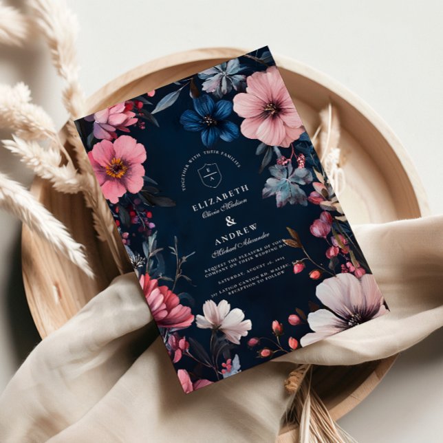 Vintage Goth Wedding Aesthetic Invitation (Creator Uploaded)