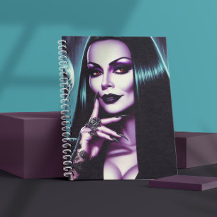Vintage Goth Woman Notebook