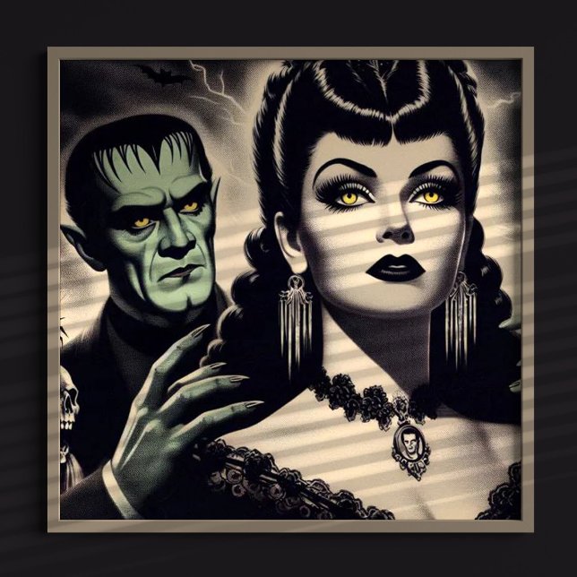 Vintage Goth Woman Poster (Creator Uploaded)