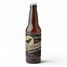 Vintage Gothic Custom Personalised Raven Halloween