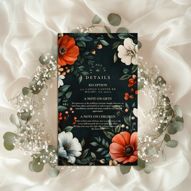 Vintage Gothic Fall  Enclosure Card (Creator Uploaded)